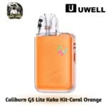 Uwell Caliburn G5 Lite Koko Pod Kit Coral Orange in UAE