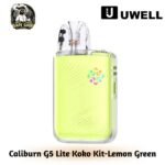 Uwell Caliburn G5 Lite Koko Pod Kit Lemon Green in UAE