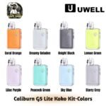 Uwell Caliburn G5 Lite Koko Pod Kit all Colors in UAE
