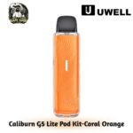 Uwell Caliburn G5 Lite Pod Kit Coral Orange in UAE