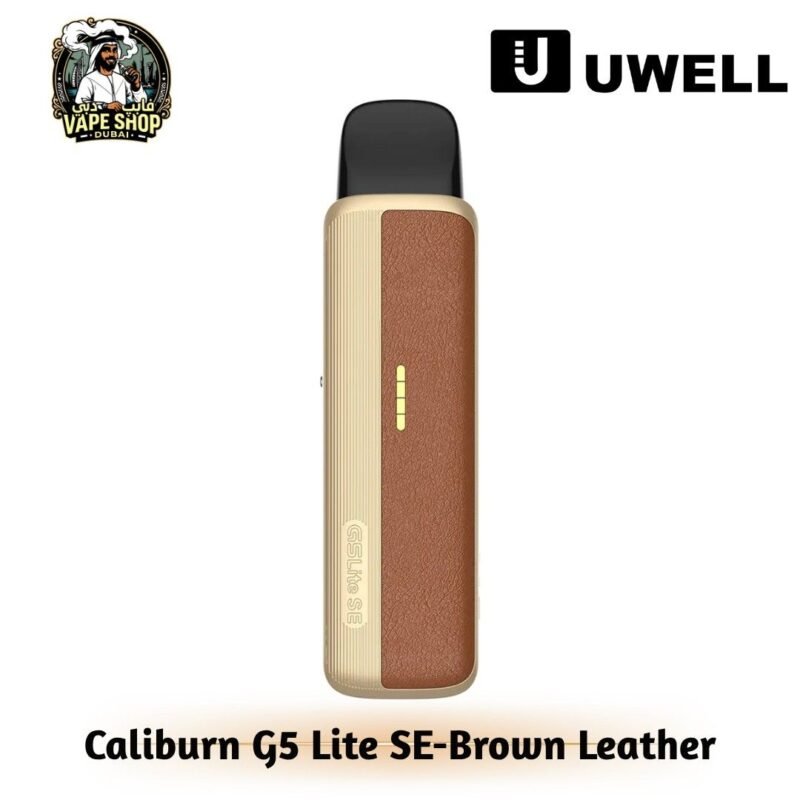 Uwell Caliburn G5 Lite SE Pod Kit Brown Leather in UAE