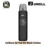 Uwell Caliburn G5 Pod Kit Black Carbon in UAE