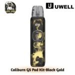 Uwell Caliburn G5 Pod Kit Black Gold in UAE