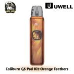 Uwell Caliburn G5 Pod Kit Orange Feathers in UAE