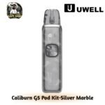Uwell Caliburn G5 Pod Kit Silver Marble in UAE