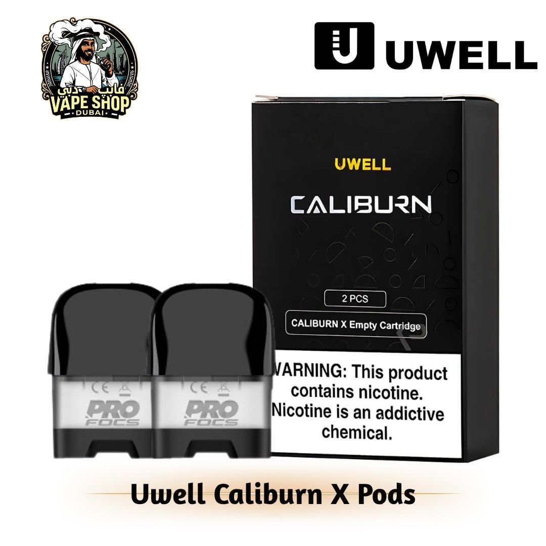 Uwell Caliburn X Empty Pods 3ml in UAE Uwell Caliburn X Empty Pods 3ml in UAE