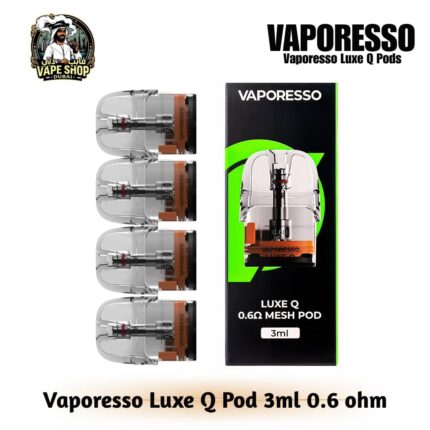 Vaporesso Luxe Q Pods 0.6 ohm 3ml in Dubai