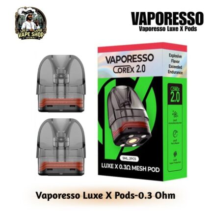 Vaporesso Luxe X Pods 0.3 Ohm 5ml in UAE