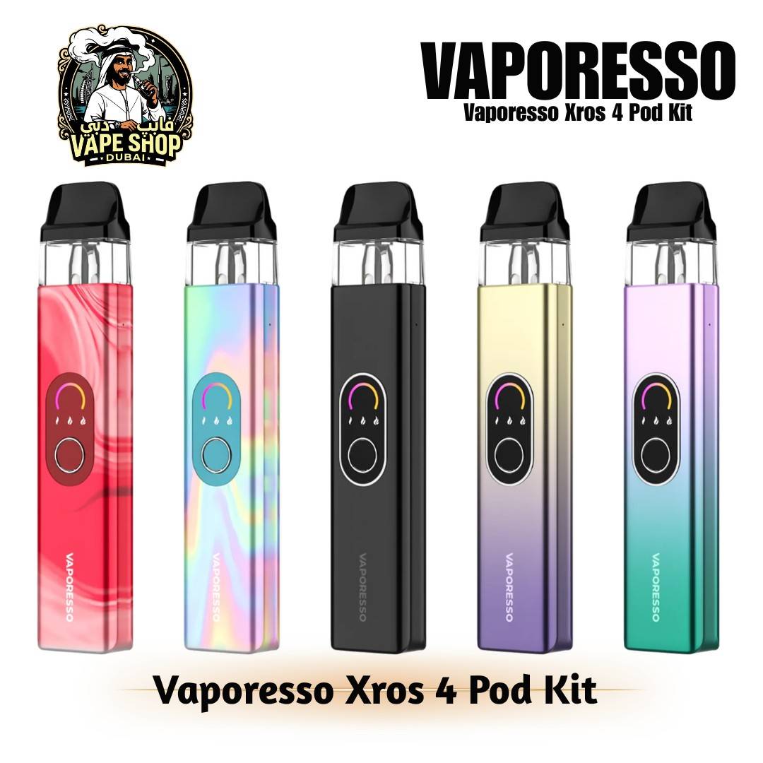 Vaporesso Xros 4 Pod Kit 1000 mAh in UAE Vaporesso Xros 4 Pod Kit 1000 mAh in UAE