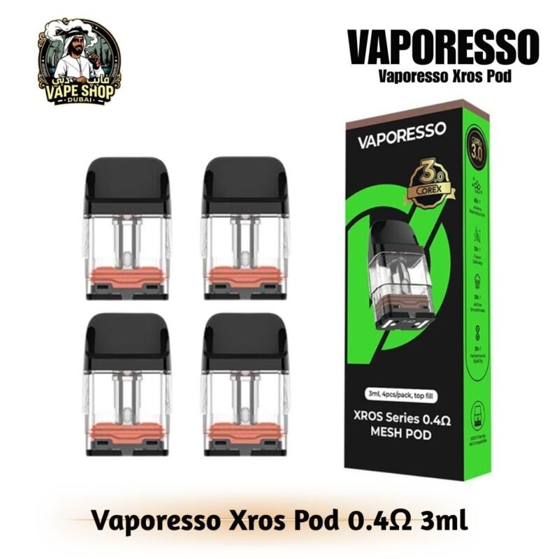 Vaporesso Xros Corex 3.0 Pod 0.4 ohm 3ml in UAE
