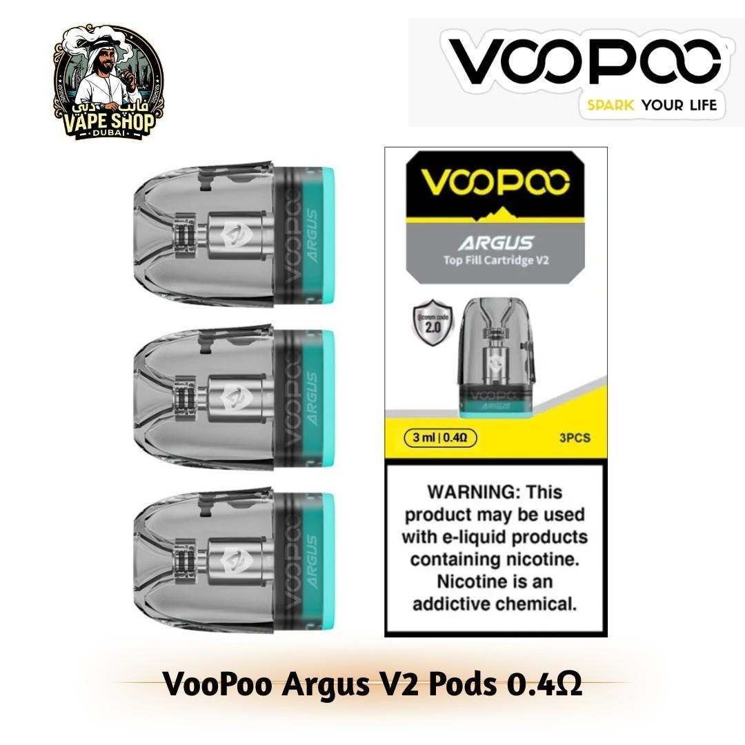 elfbar elfa master akku VOOPOO Argus Top Fill V2 Pod Cartridge (3pcs/pack) main image 1